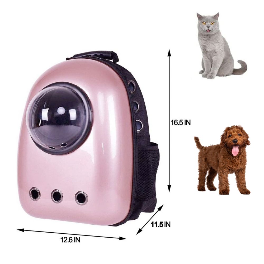 PET HARDSHELL TRAVELING BACKPACK