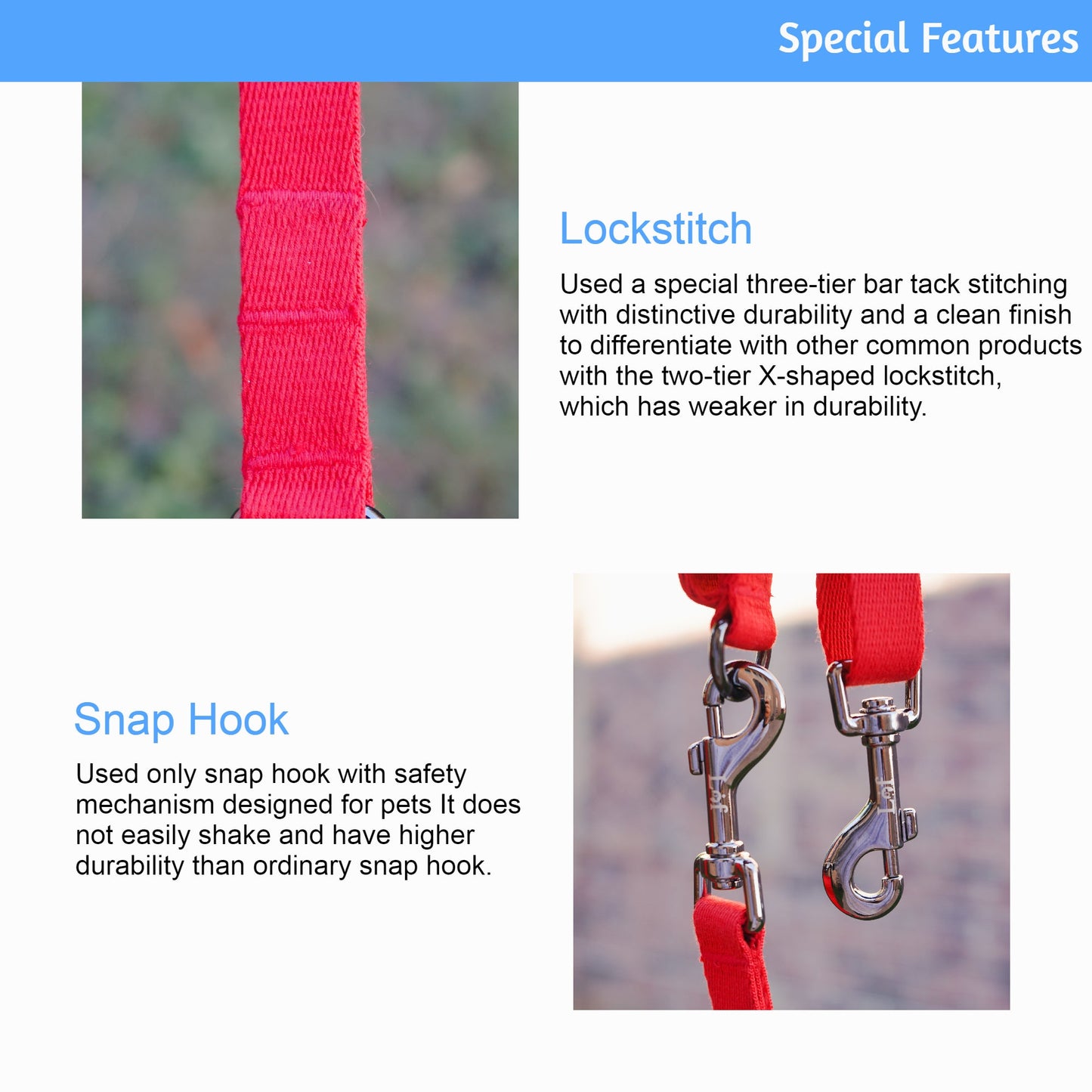 LOF FOLDING LEAD LEASH