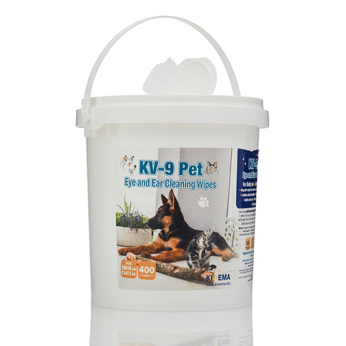 KIVEMA PET GUARD: ULTIMATE CARE PET HYGIENE WIPES - EYES, EARS, FACE