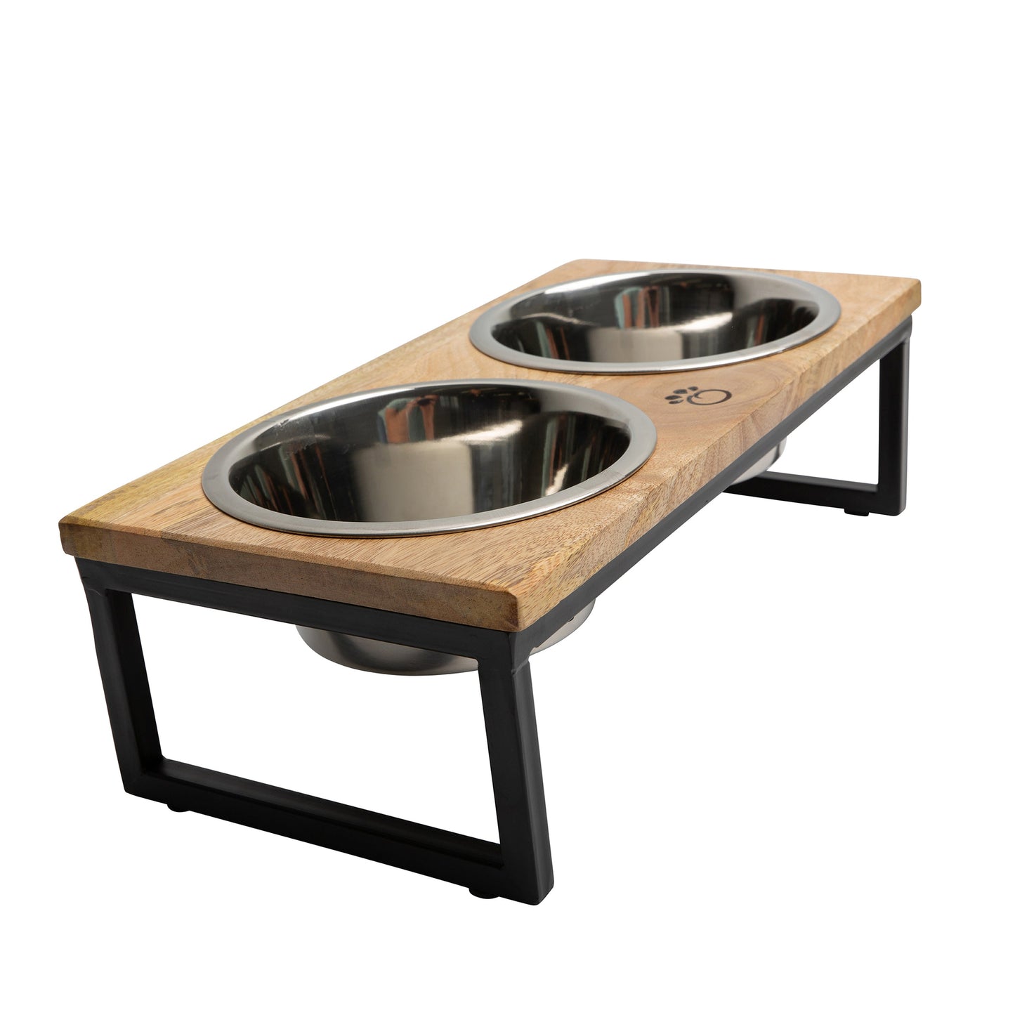 WOOD & METAL ELEVATED FEEDER