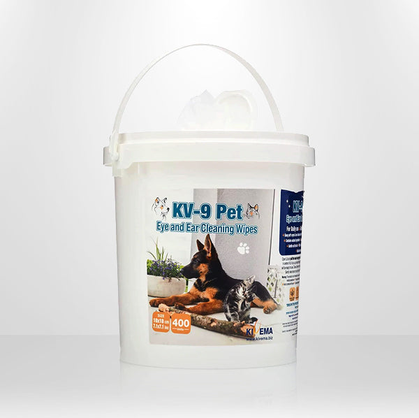 KIVEMA PET GUARD: ULTIMATE CARE PET HYGIENE WIPES - EYES, EARS, FACE
