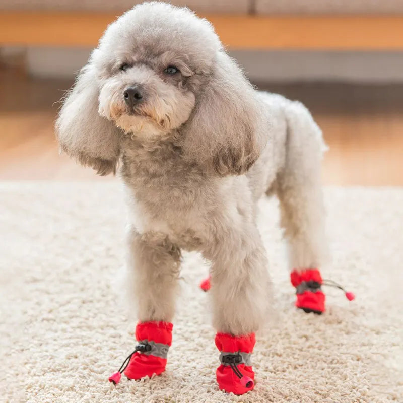 DOG ANTI-SLIP WINTER WARM SHOES