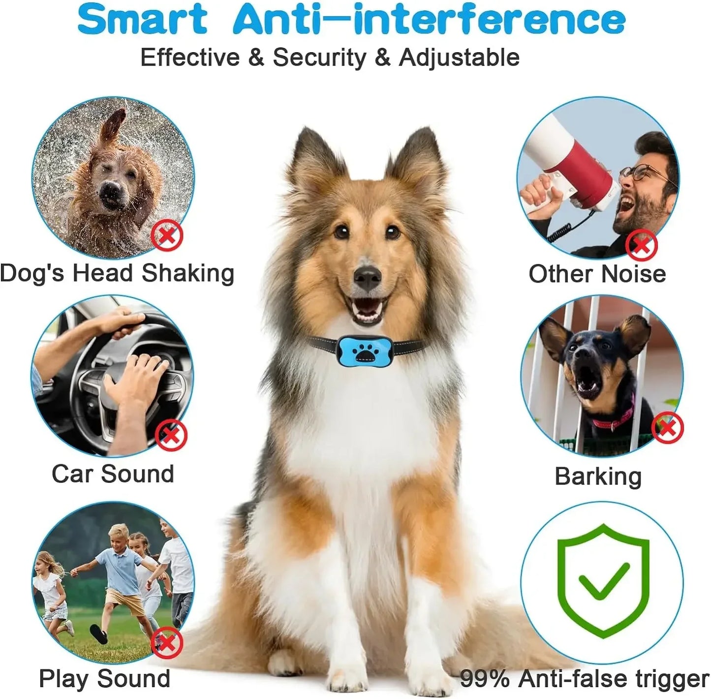 HUNDEFREUNDLICHES ANTI-BELL-HALSBAND