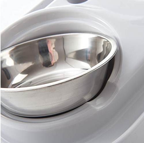 STAINLESS STEEL PET BOWLS WITH AUTOMATIC WATER BOTTLE