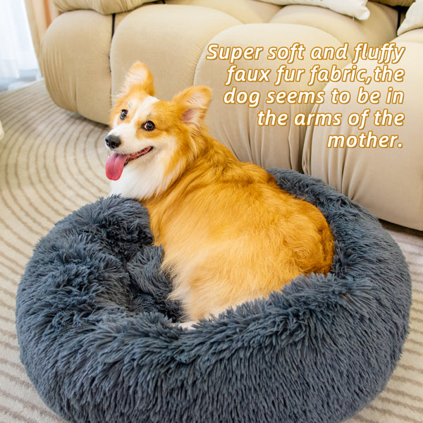 FLUFFY DOG BED
