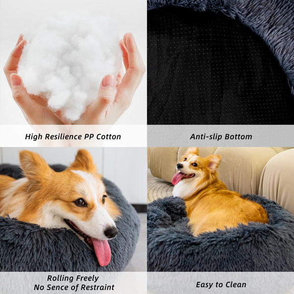 FLUFFY DOG BED