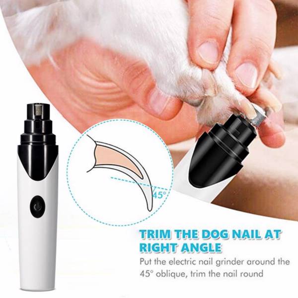 RECHARGEABLE DOG NAIL GRINDER