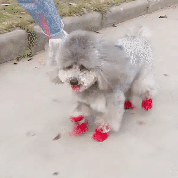 DOG ANTI-SLIP WINTER WARM SHOES