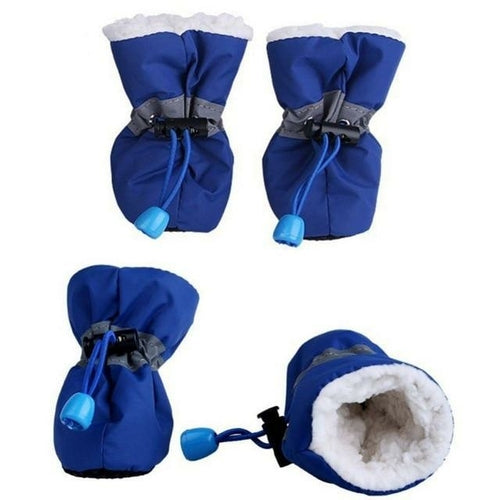 DOG ANTI-SLIP WINTER WARM SHOES