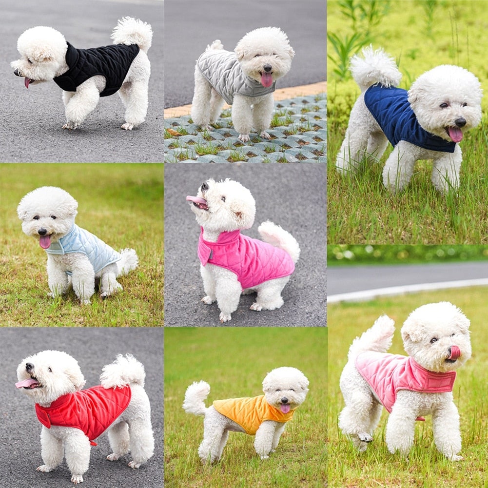 DOGS WINTER WARM VEST