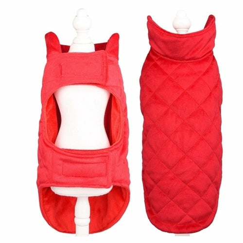 DOGS WINTER WARM VEST