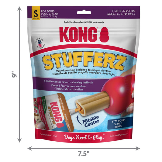 KONG STUFFERZ DENTAL DOG CHEW CHICKEN SMALL