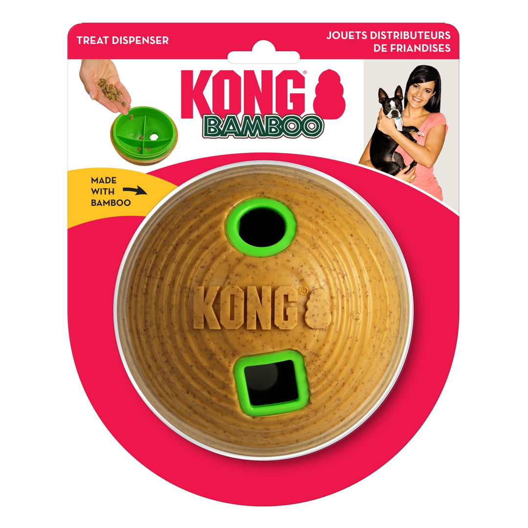 KONG BAMBOO TREAT DISPENSER BALL
