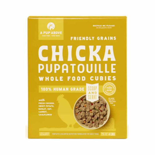A PUP ABOVE DOG CUBIES CHICKEN 2LB 4 COUNT